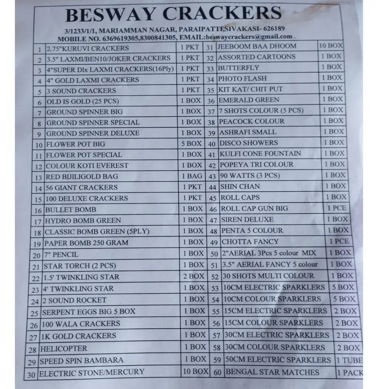 Crackers
